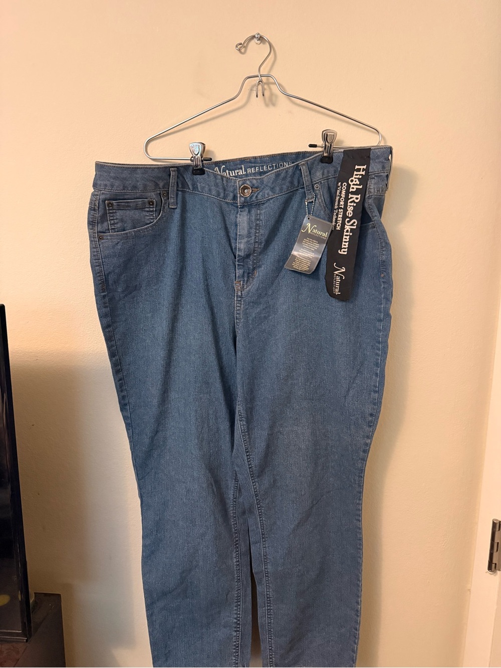 Natural Reflections High-Rise Skinny Jeans - Denim Blue